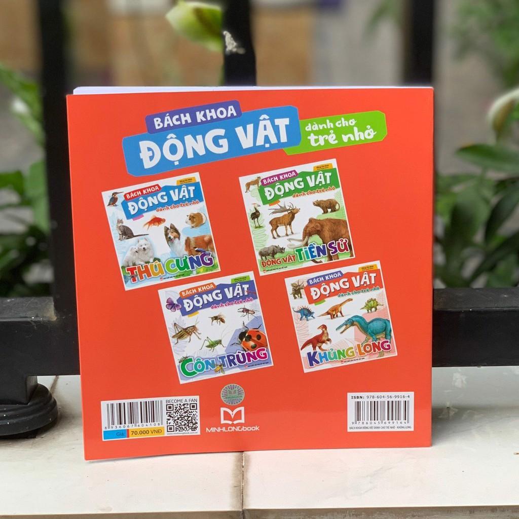 Sách - Bách Khoa Động Vật Dành Cho Trẻ Nhỏ Khủng Long - Minh Long