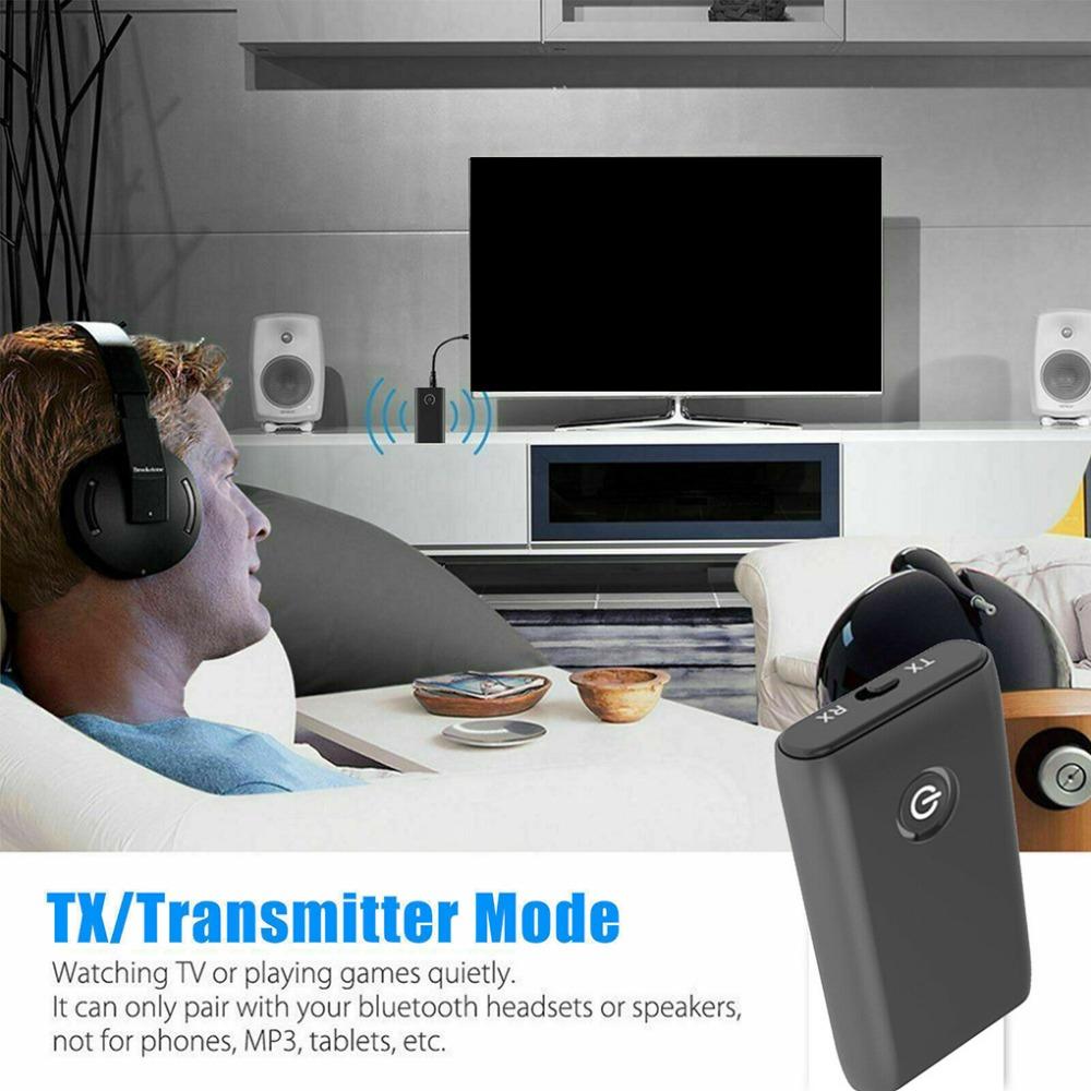 Wireless Bluetooth 5.0 Transmitter Receiver Adapter for TV PC Headphones HomeSoundSystem