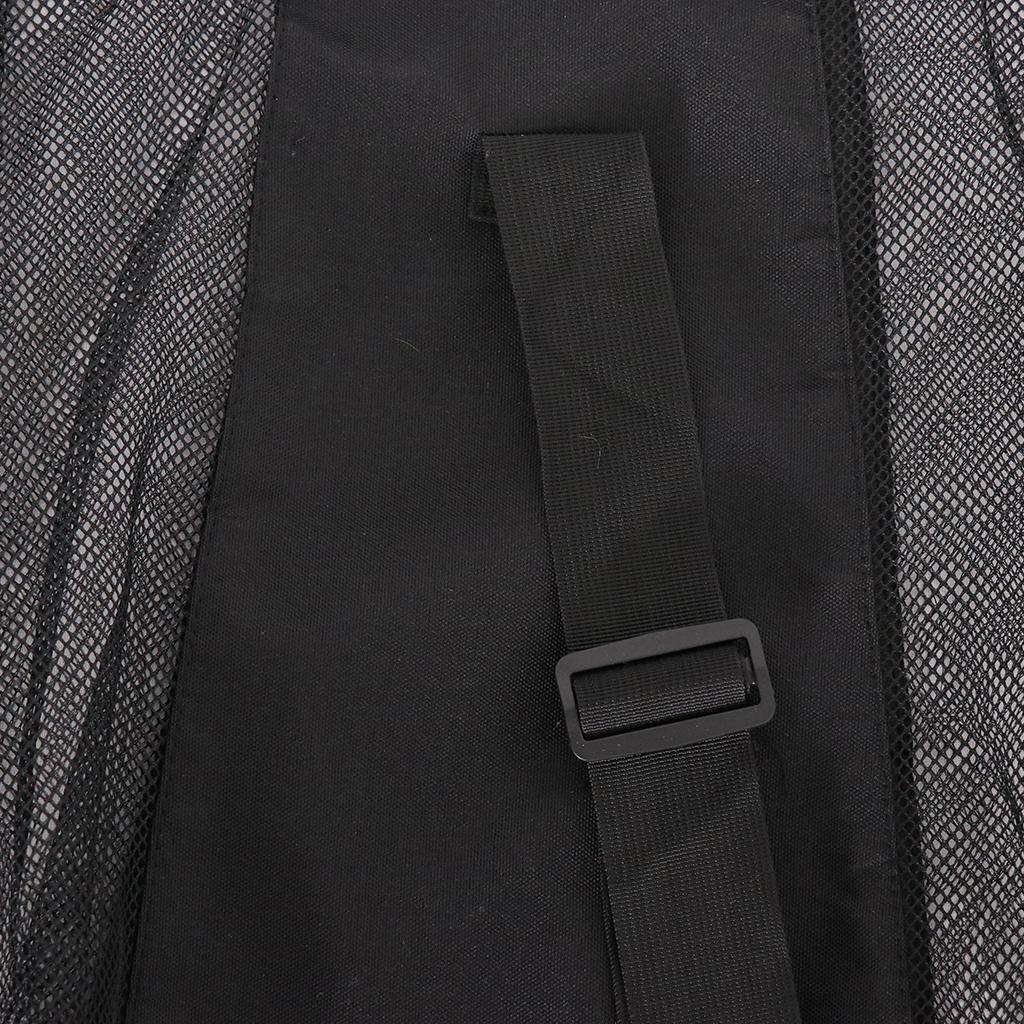 Large Heavy Duty Soccer Ball/Basketball/Volleyball Mesh Bag Adjustable Shoulder Belt