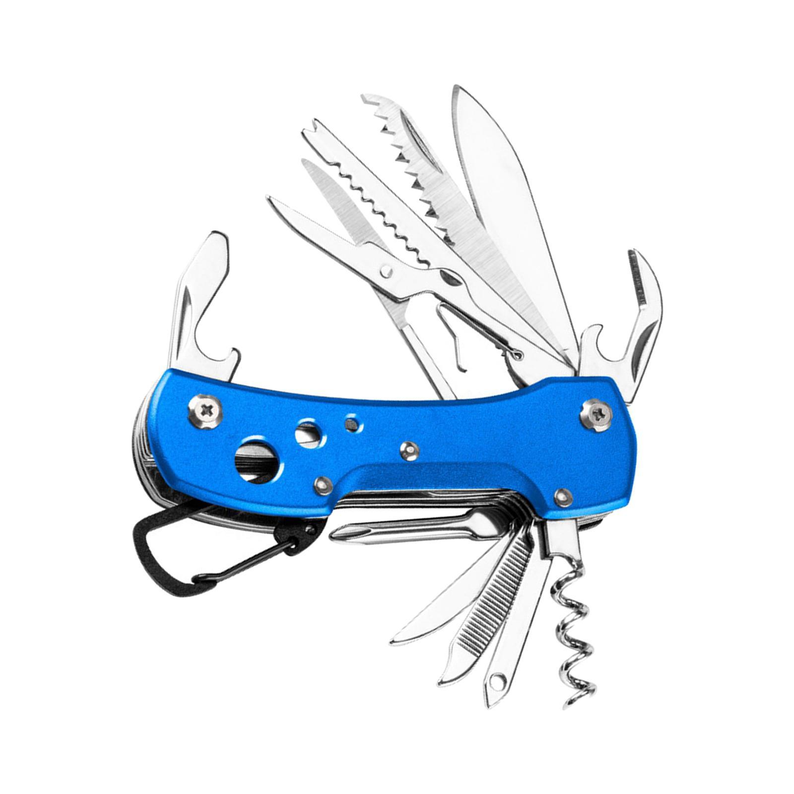 Pocket Multitool Pliers Saw Foldable for Survival Hiking Outdoor