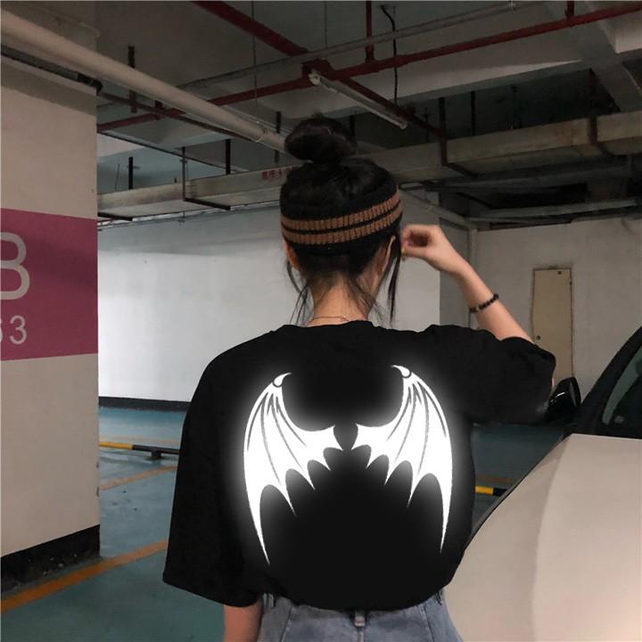 ÁO THUN TAY LỠ PHẢN QUANG DEVIL NAM NỮ