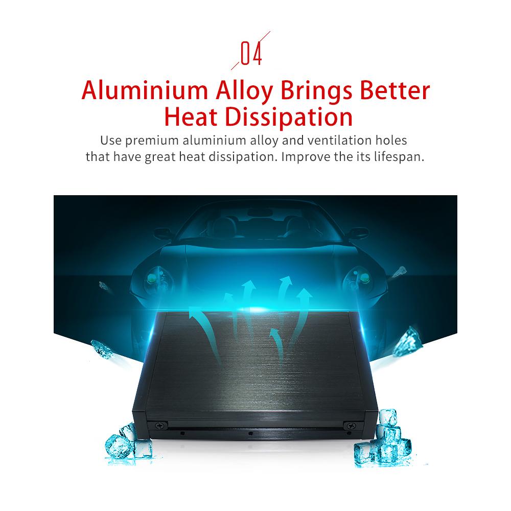 Hộp đựng ổ đĩa mềm OImaster Dual Bay Chế độ RAID 2.5 inch SATA HDD hợp kim nhôm