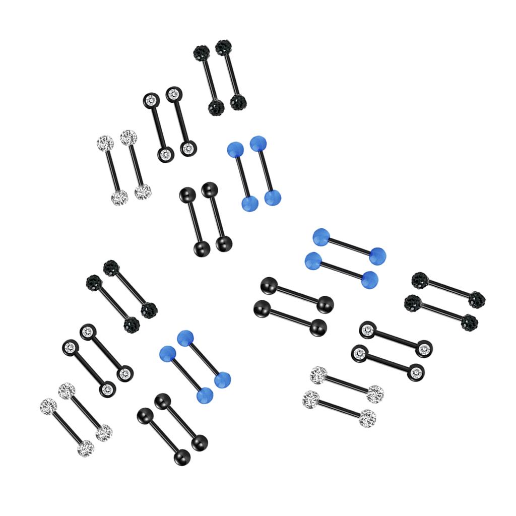 Stainless steel navel ring eyebrow ring piercing jewelry Small Size