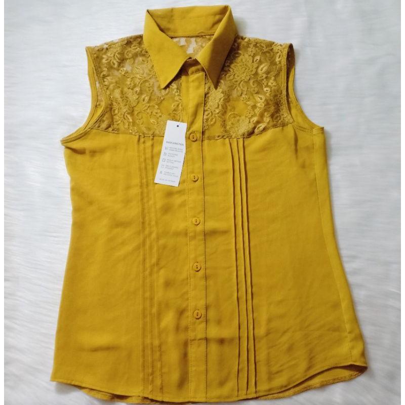 Sơ-mi Phối Ren Nữ Cao Cấp Hàng Shop ảnh thật