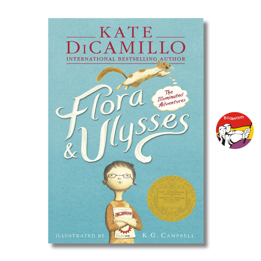 Sách - Flora and Ulysses by Kate DiCamillo | Childrens Novel/ Fantasy/ Ngoại văn Thiếu nhi Nhập khẩu