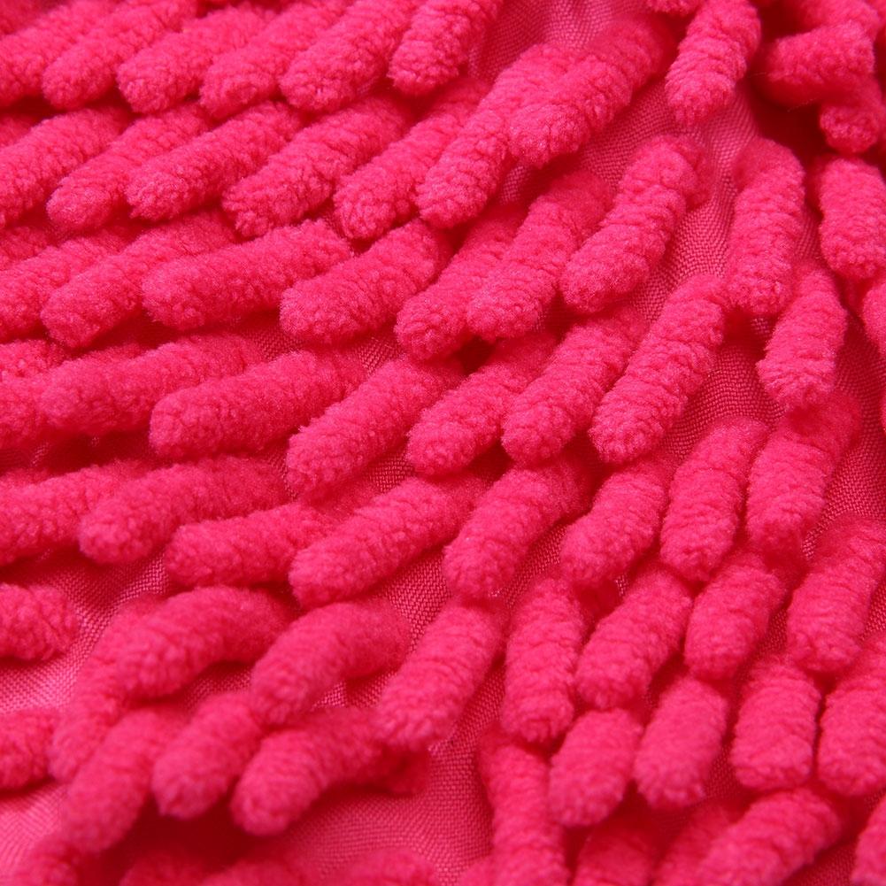 Ultrafine Fiber Chenille 2 Sides Găng tay rửa xe Bàn chải Máy rửa xe sợi nhỏ