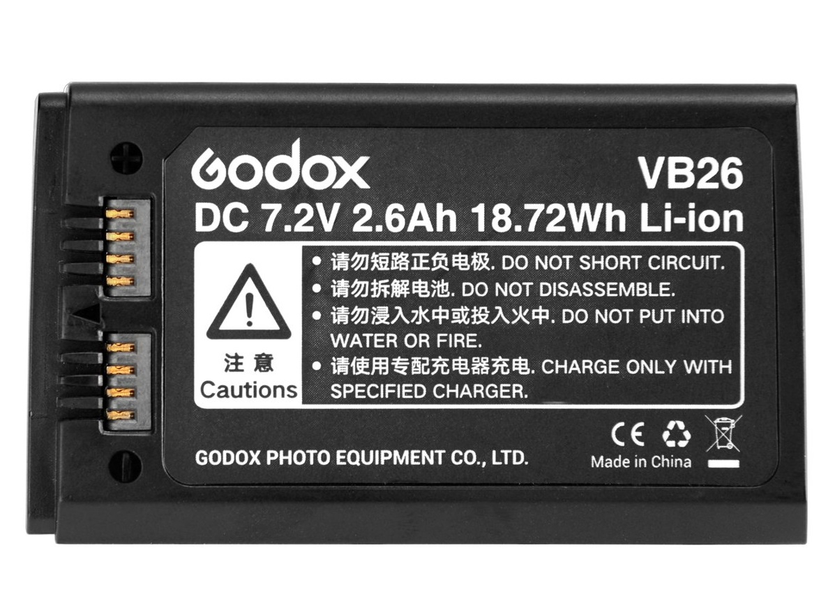 PIN VB26 CHO FLASH GODOX V1 - HÀNG NHẬP KHẨU