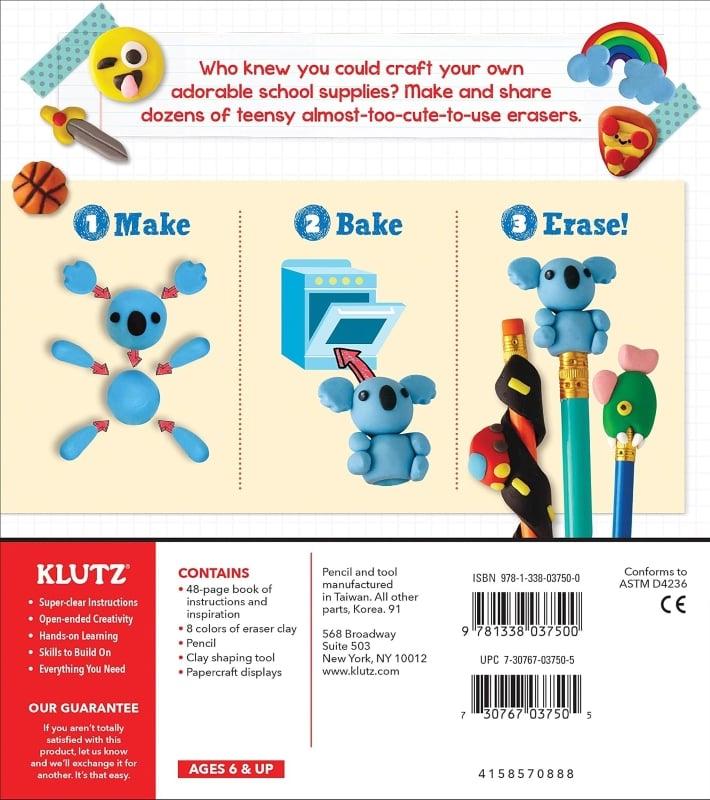 Sách Klutz: Make Your Own Mini Erasers