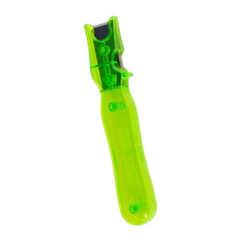 Heavy Duty Outdoor Archery Scraper Bow Stripper Feather Fletching Green