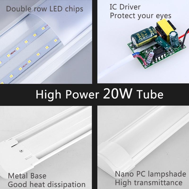 Đèn Led Gắn Tủ Chén/Nhà Bếp 20W Có Phích Cắm Cho Phòng Ngủ