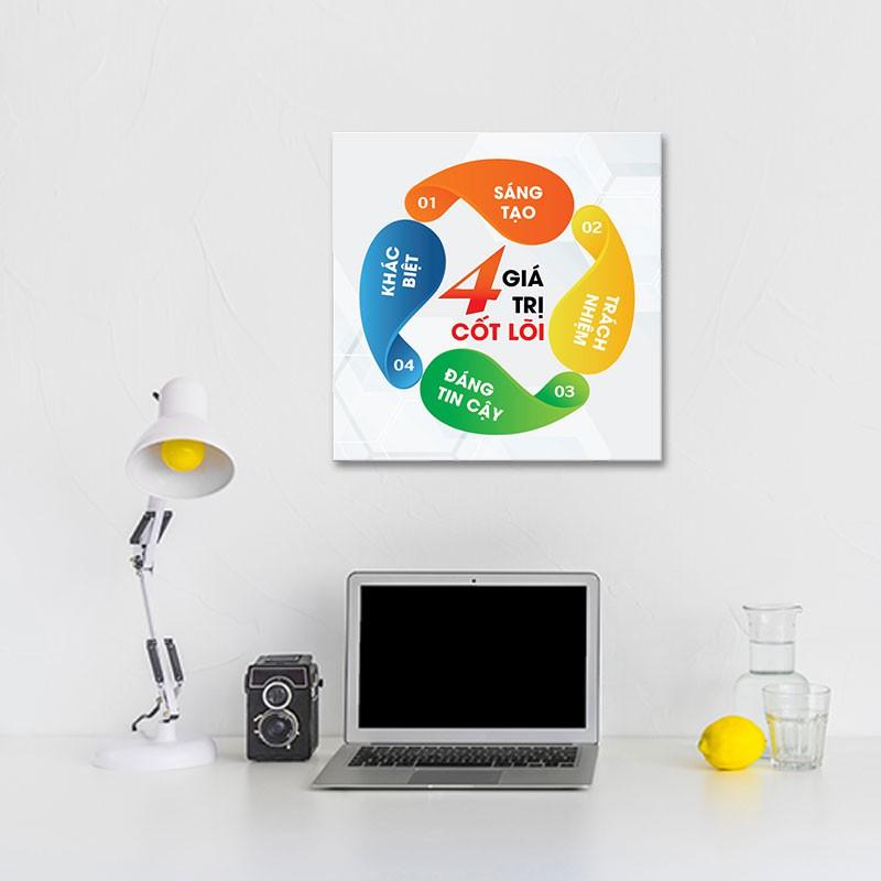 Tranh doanh nghiệp, tranh canvas đẹp, nhiều ưu đãi