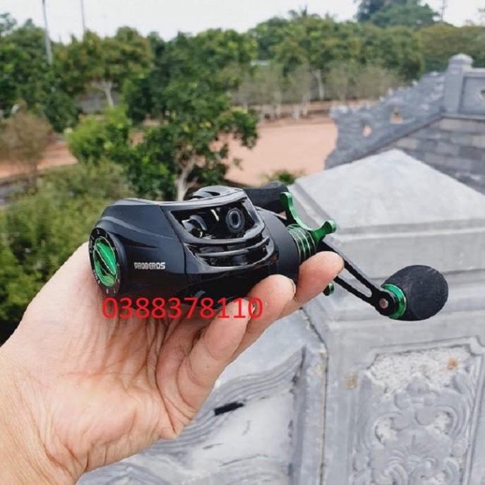 Sale to Máy Ngang, Máy Câu Ngang Câu Lure Proberos Xanh Đen - xả hàng tồn