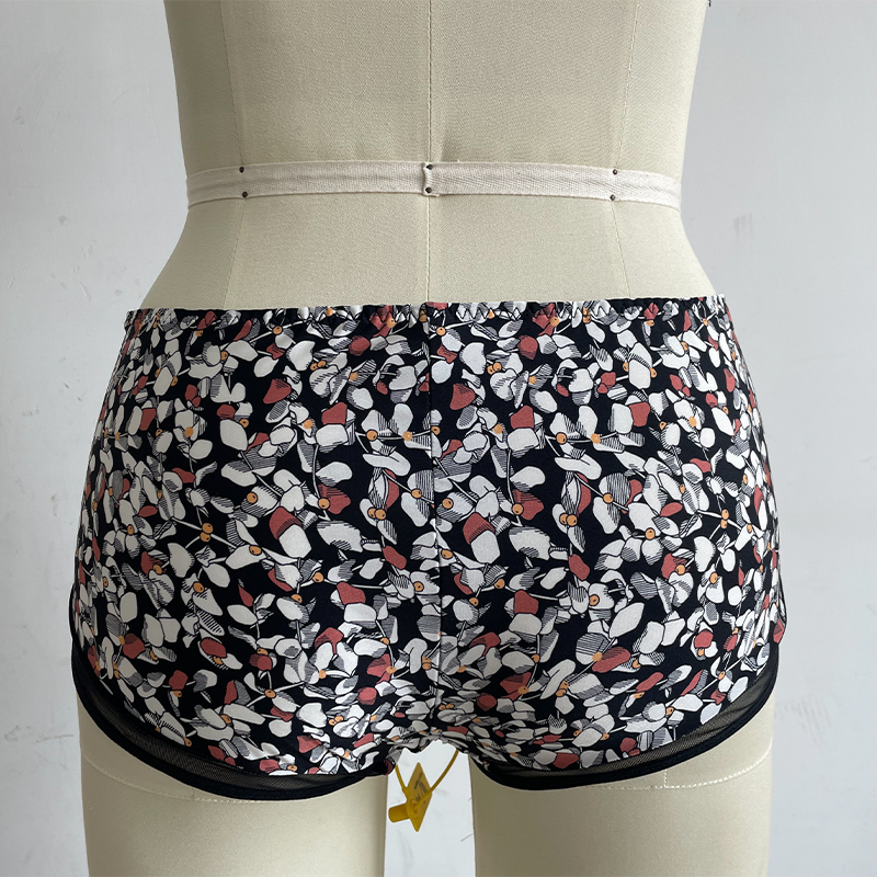 In ấn áo ngực quần short In đồ lót Đồ lót in ấn Phụ nữ đồ lót