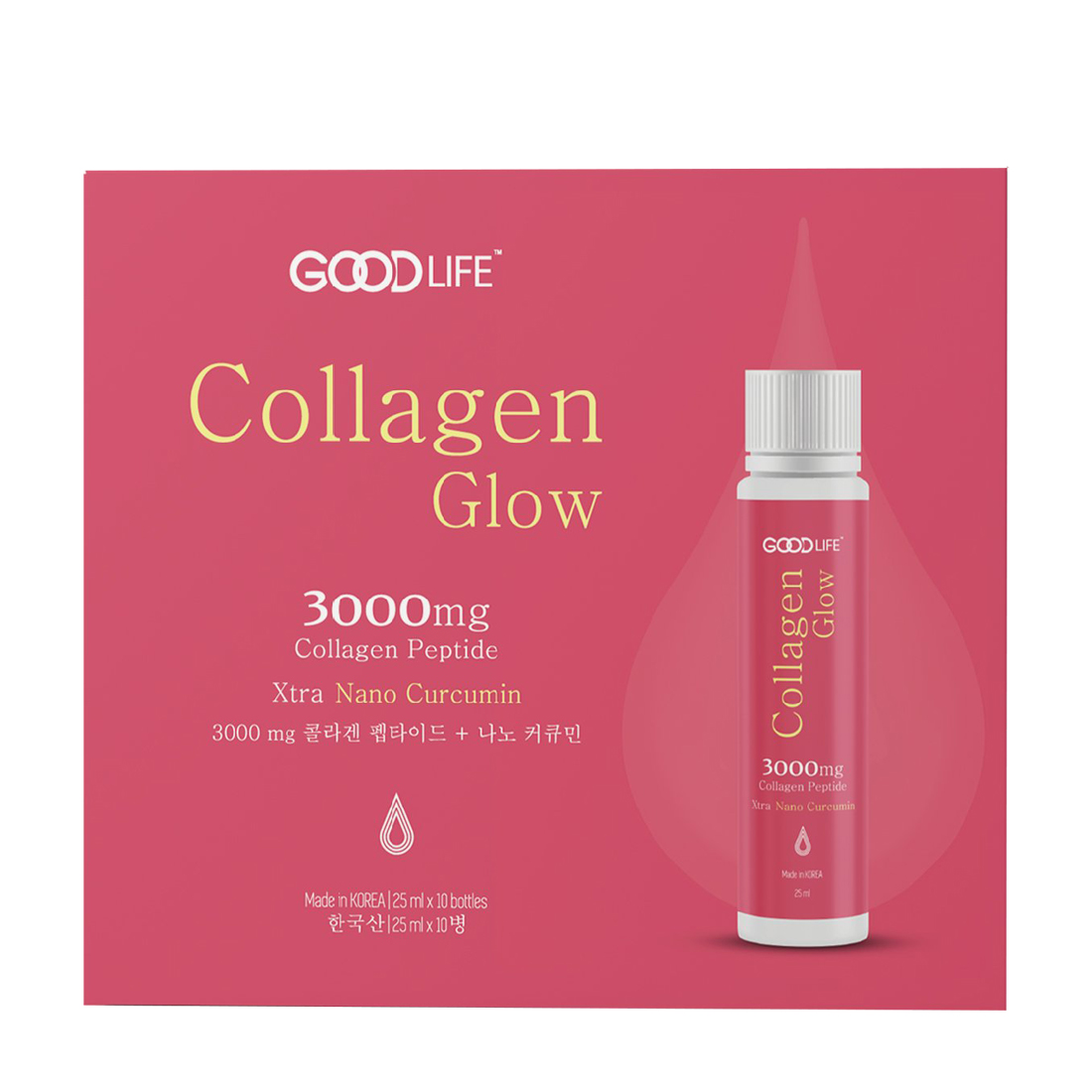 Nước uống Collagen Goodlife Collagen Glow 3000mg