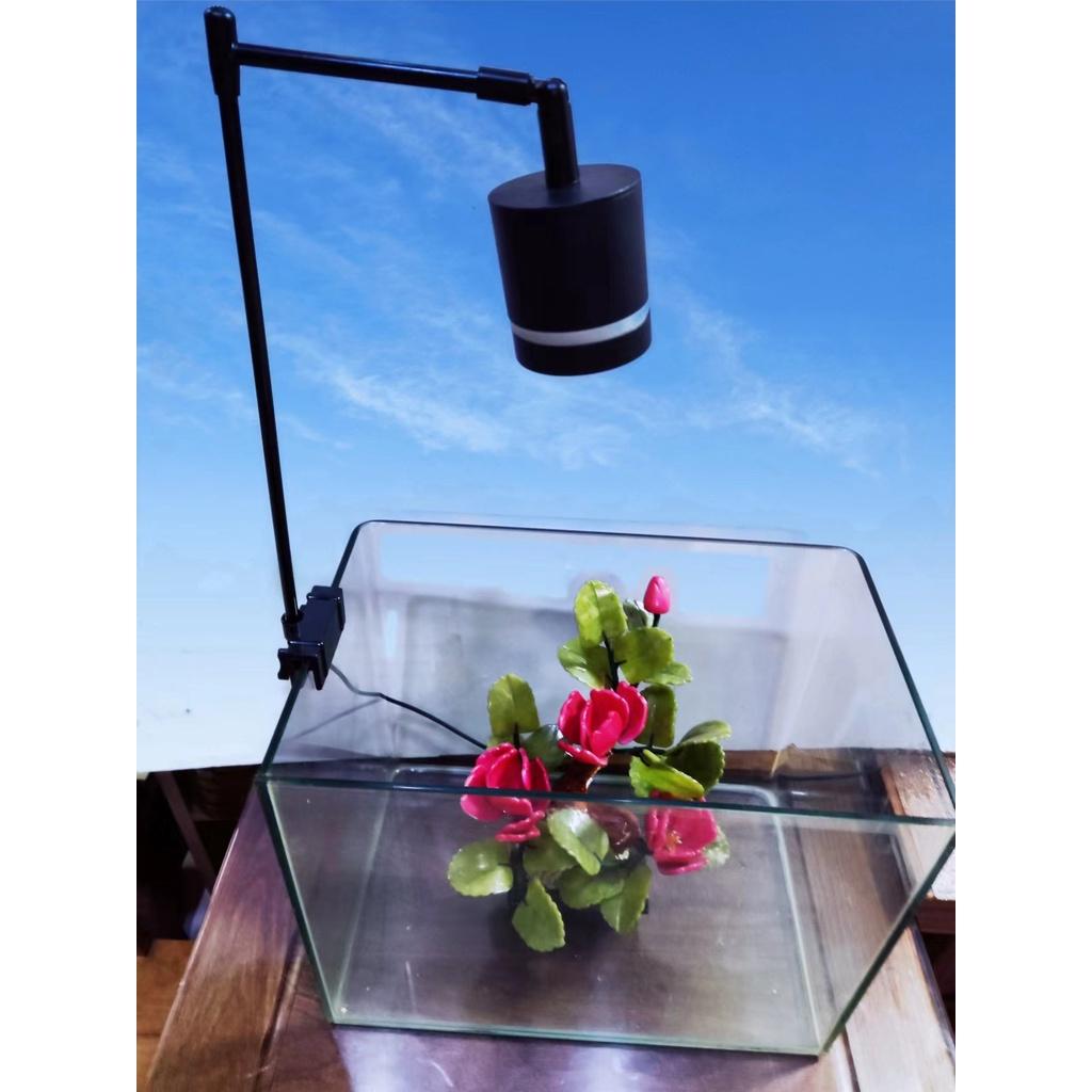 Đèn led rọi biotop 15W cao cấp - đèn bán cạn thân cao - phụ kiện thủy sinh - hồ cá cảnh - shopleo - đèn cho bể cá cảnh