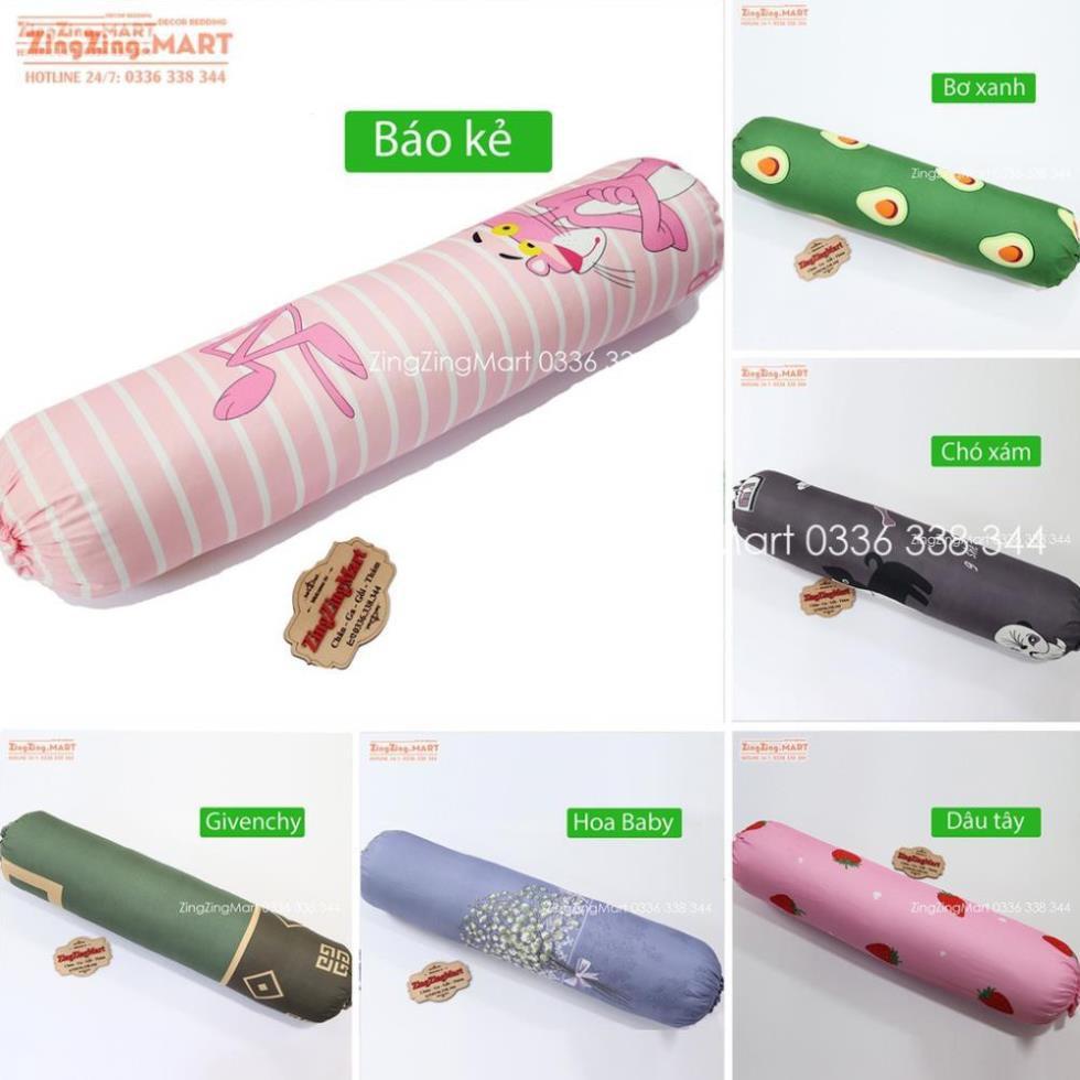 Vỏ gối ôm kích thước 35x100 cm chất liệu poly cotton nhiều mẫu mới 2019 (chát để chọn mẫu nhé) Abubu Official