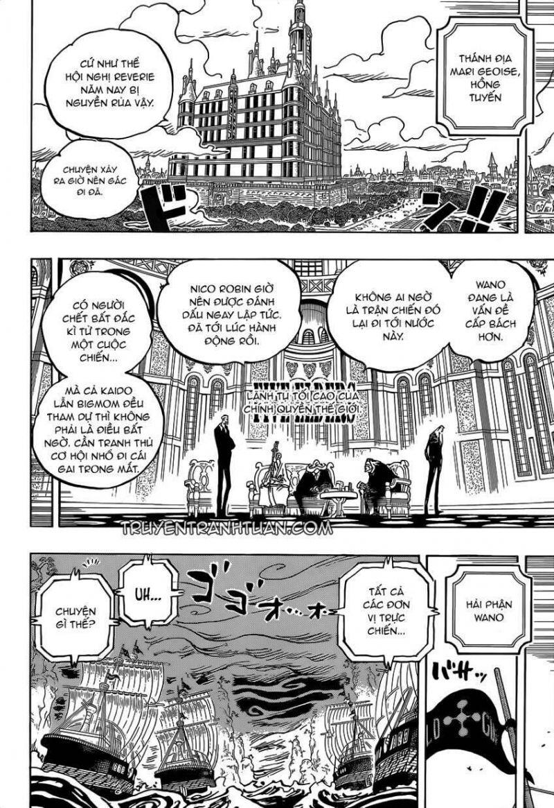 đảo hải tặc - one piece chapter 1037 14