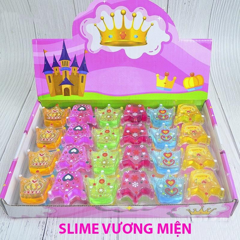 (6 MÀU) SLIME Hình Cái VƯƠNG MIỆN cực đẹp thiết kế độc đáo ấn tượng Đồ chơi Slam Gudetama