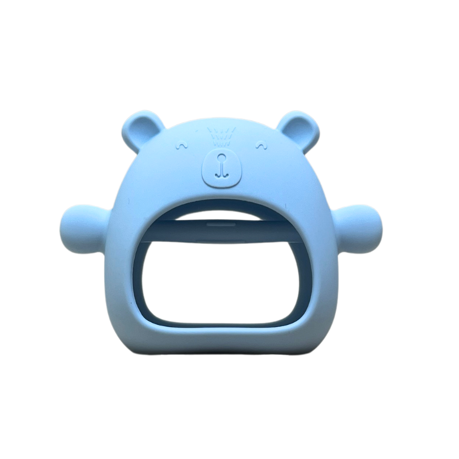 [MKB-008 - Mota Montessori] Đồ chơi Gặm nướu cầm tay silicone hình Gấu siêu mềm cho bé 3-12 tháng - Hàng chính hãng