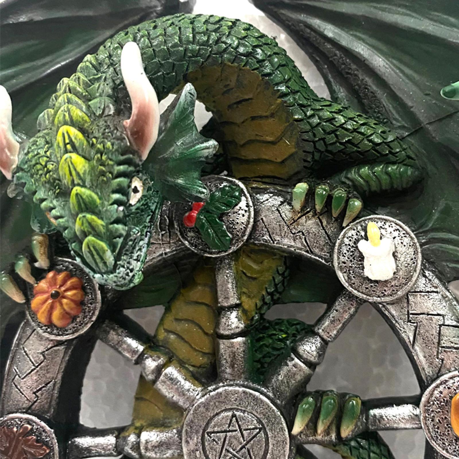 Dragon Sculpture Wall Hanging Decoration Statue Craft Wall