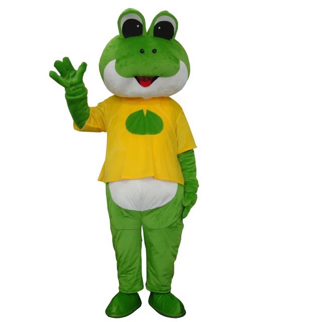 Mascot ếch xanh