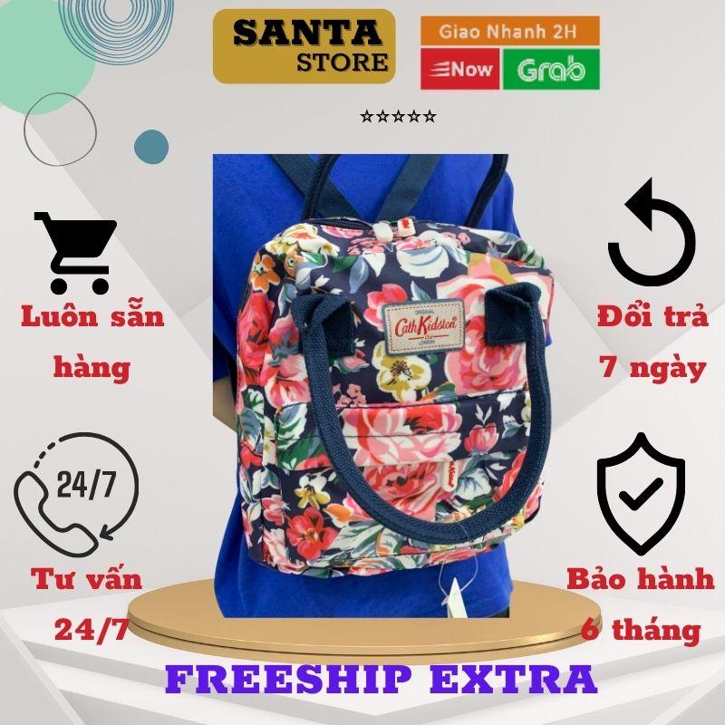Balo nữ mini hoa CKSBP thời trang nhỏ xinh phong cách basic ulzzang Hàn Quốc vải chống nước