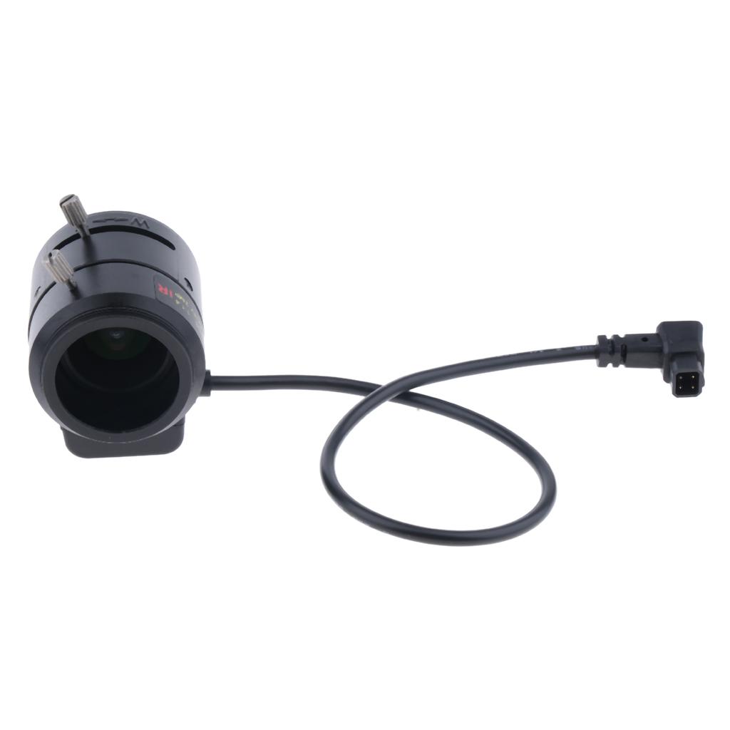 2.8-12mm 1/2.7" Auto Iris Varifocal IR Lens CS Mount for HD