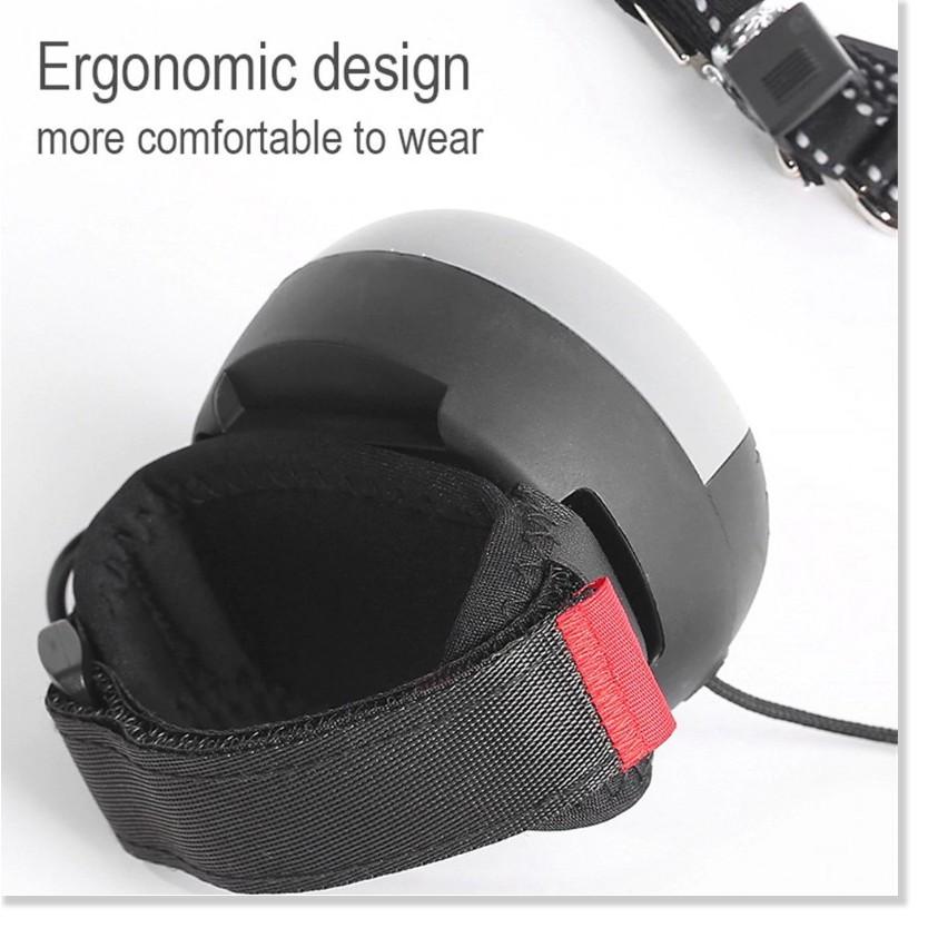 Đồng Hồ đeo tay dắt chó có thể co giản thu vào PET LEASH (Xám Đen) Gia Dụng SG