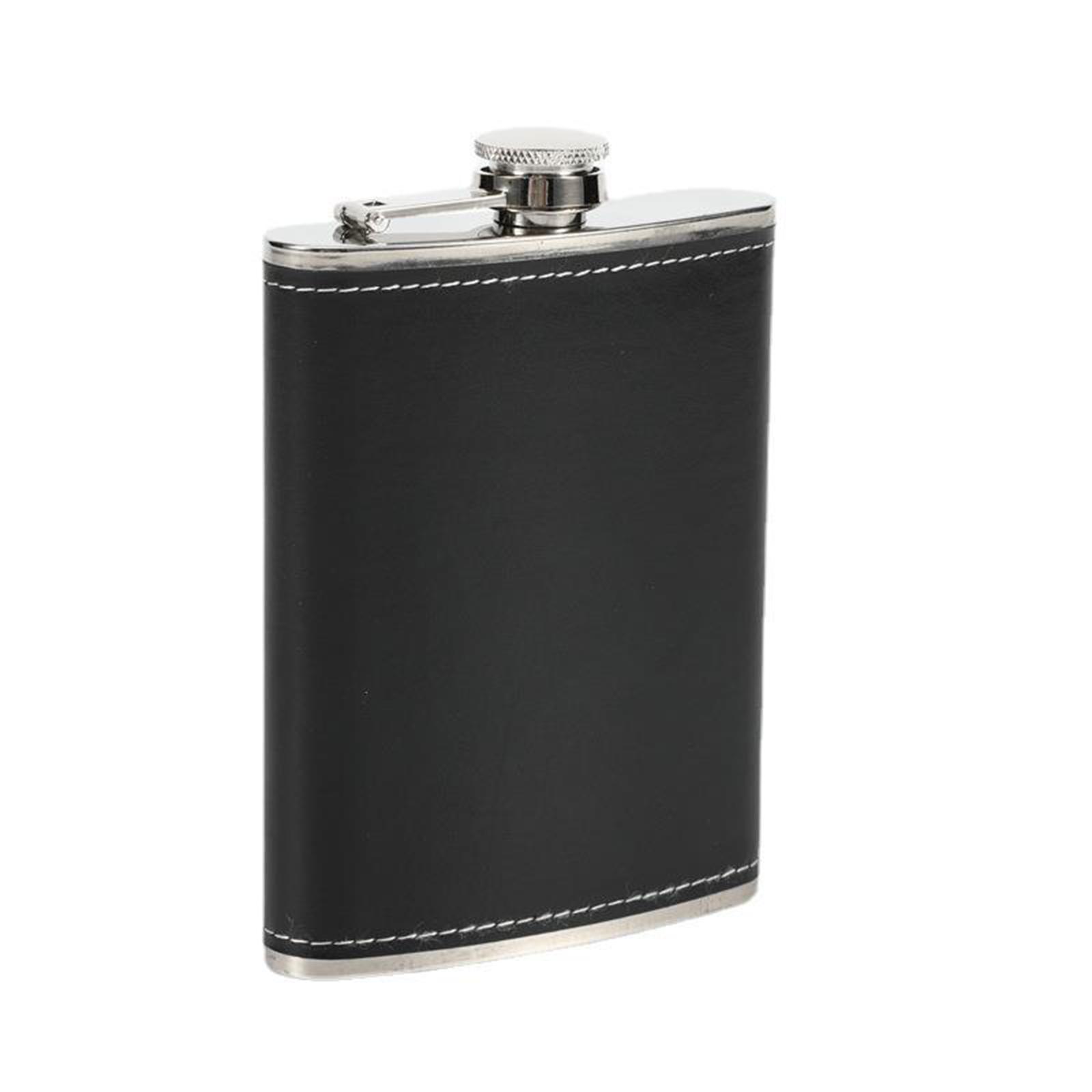 Matte Hip Flask Stainless Steel Leakproof for Wedding Party Fishing Sparkle