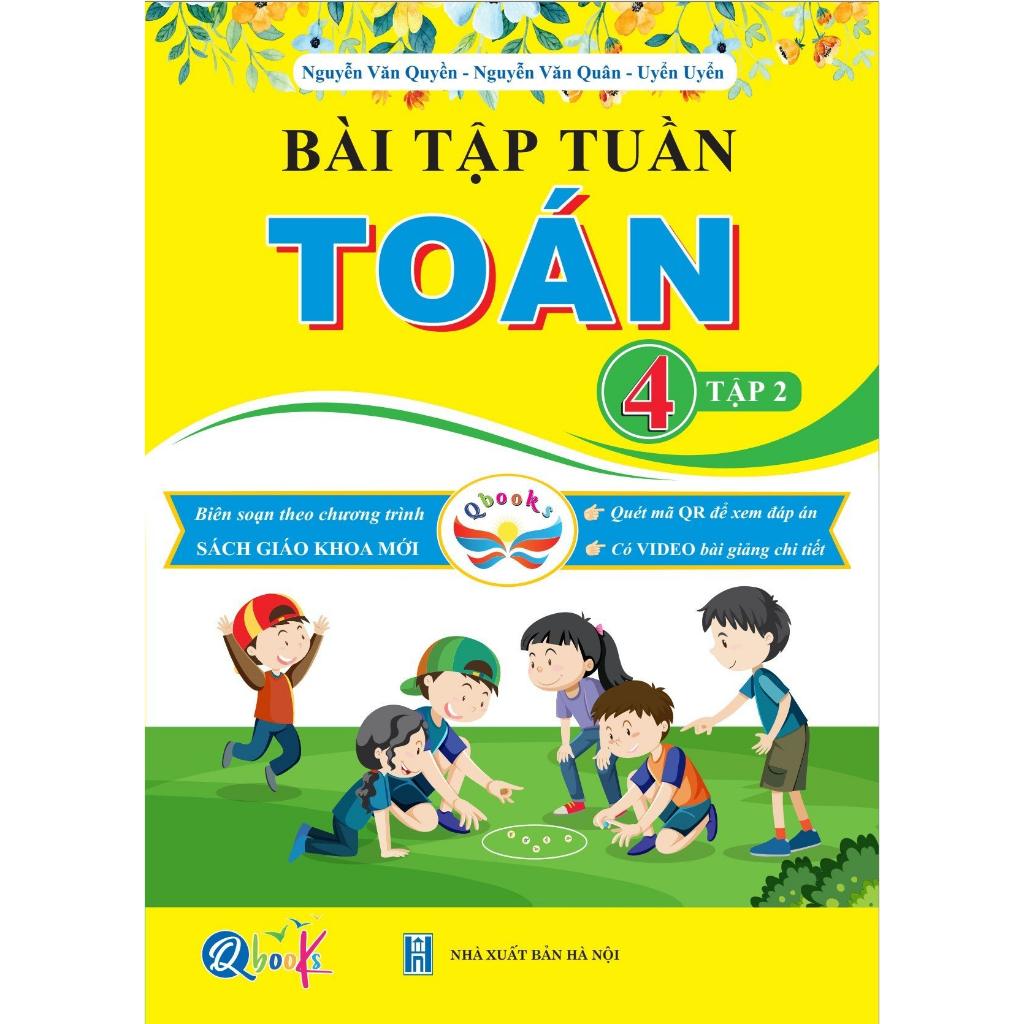 Combo Bài Tập Tuần Toán Lớp 4 - Cánh Diều - Bản Quyền