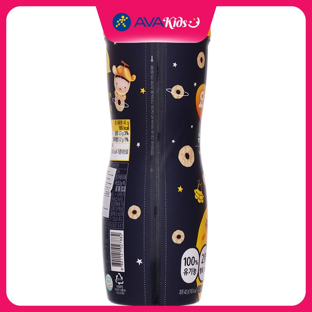 Bánh gạo ăn dặm Maeil Yommy Yommy vị chuối, xoài lon 42g (từ 1 tuổi) - Hàng Chính Hãng