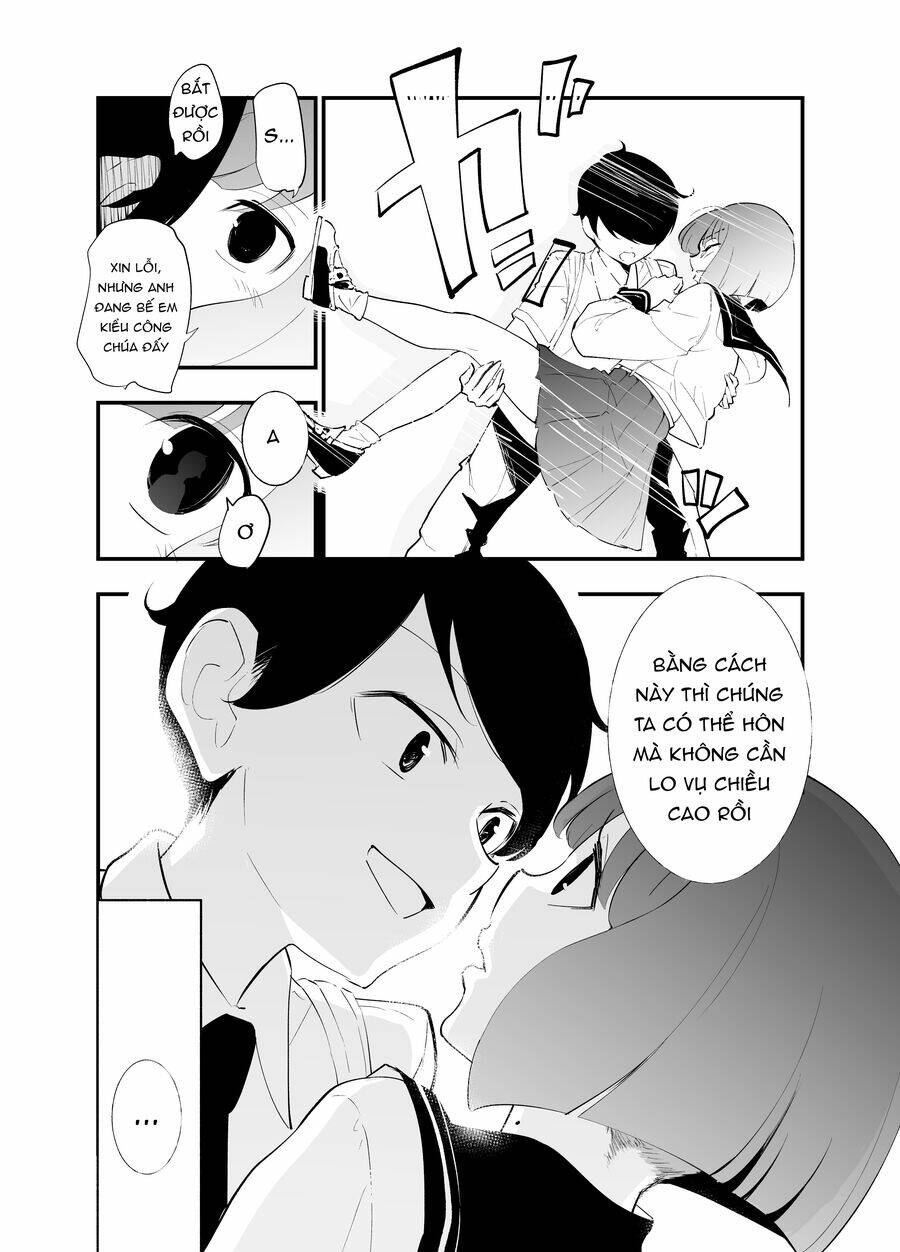 koushinchou no kouhai () to teishinchou no senpai () ga renai ni hatten suru made chapter 3 5
