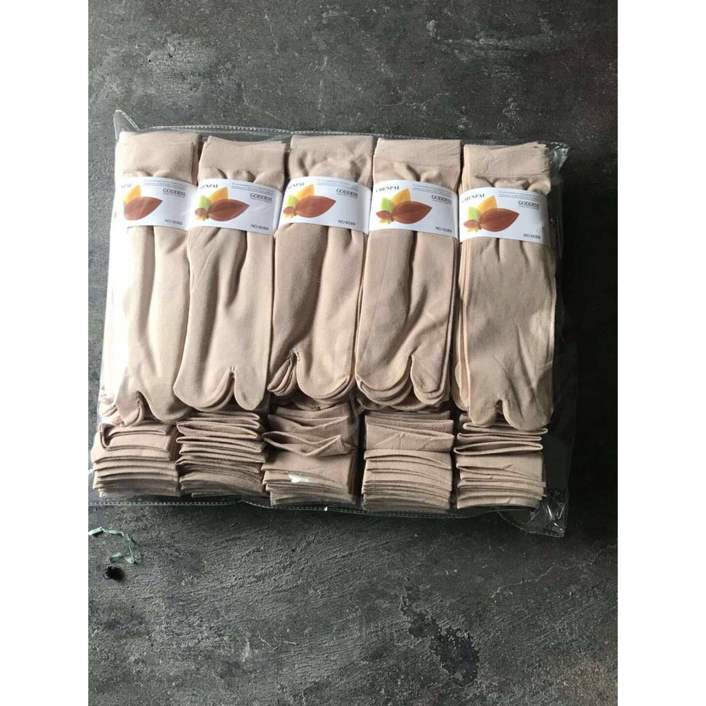 COMBO 10 đôi tất xỏ ngón cotton chất dày đẹp