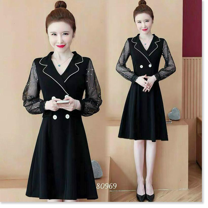 ĐẦM PHỐI LƯỚI DÁNG SUÔNG SIÊU XINH
