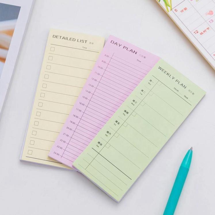 Bảng lập kế hoạch ngày, tháng, tuần, checklist tiện ích