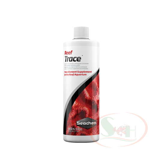 Dinh dưỡng nước mặn Seachem Reef Trace 250ml, 500ml dưỡng chất vi lượng bể cá biển san hô