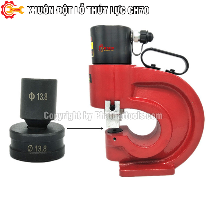 Khuôn đột lỗ cho máy đột lỗ thủy lực CH 70