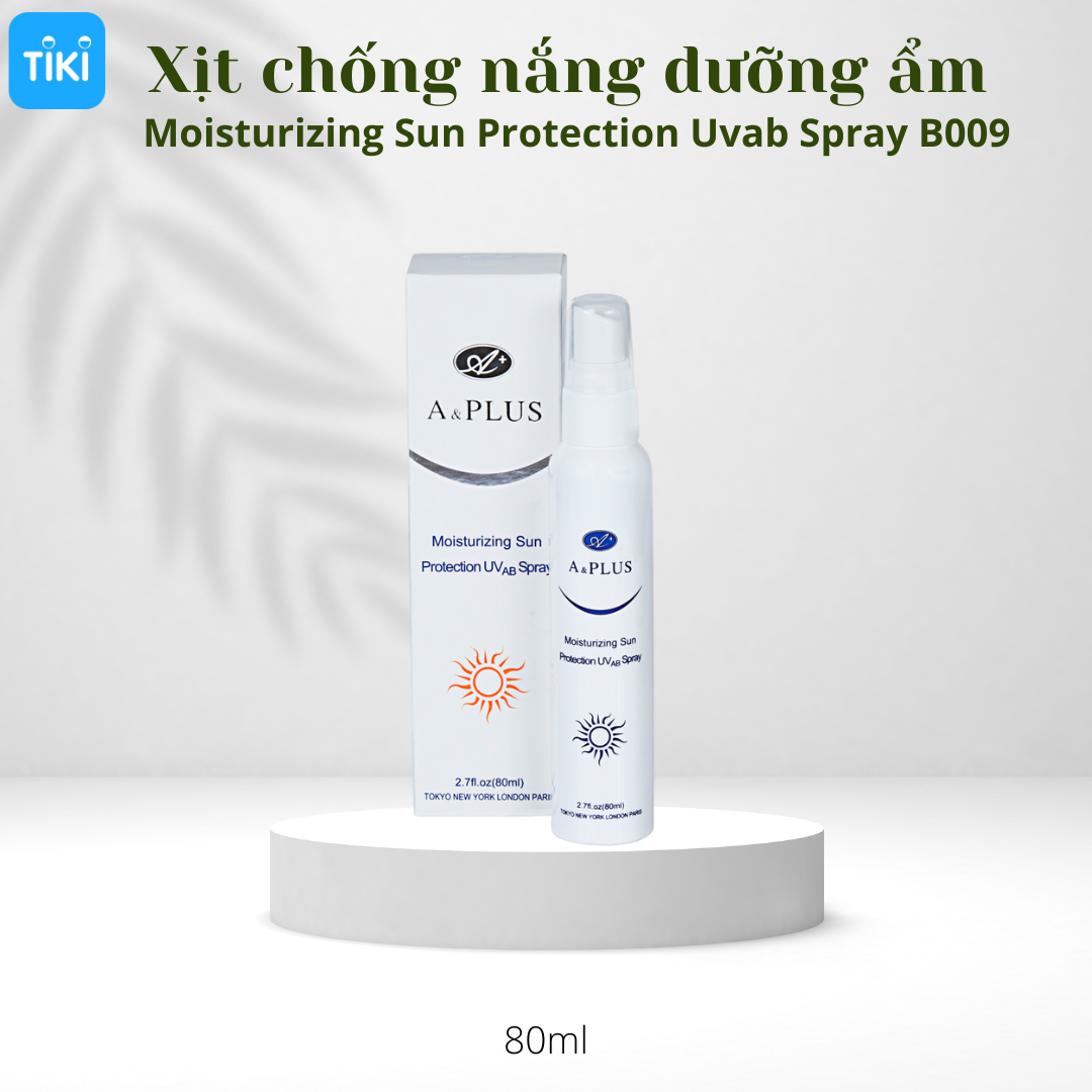 Chai Xịt Chống Nắng Dưỡng Ẩm A&Plus B009