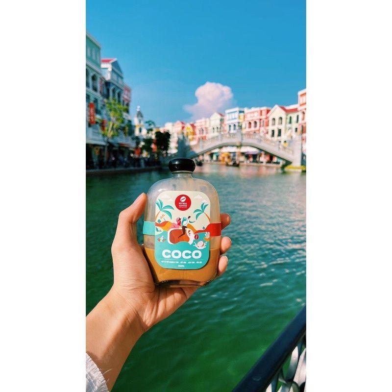 Chai dẹp bầu đựng cafe, nước ép 250-500ml