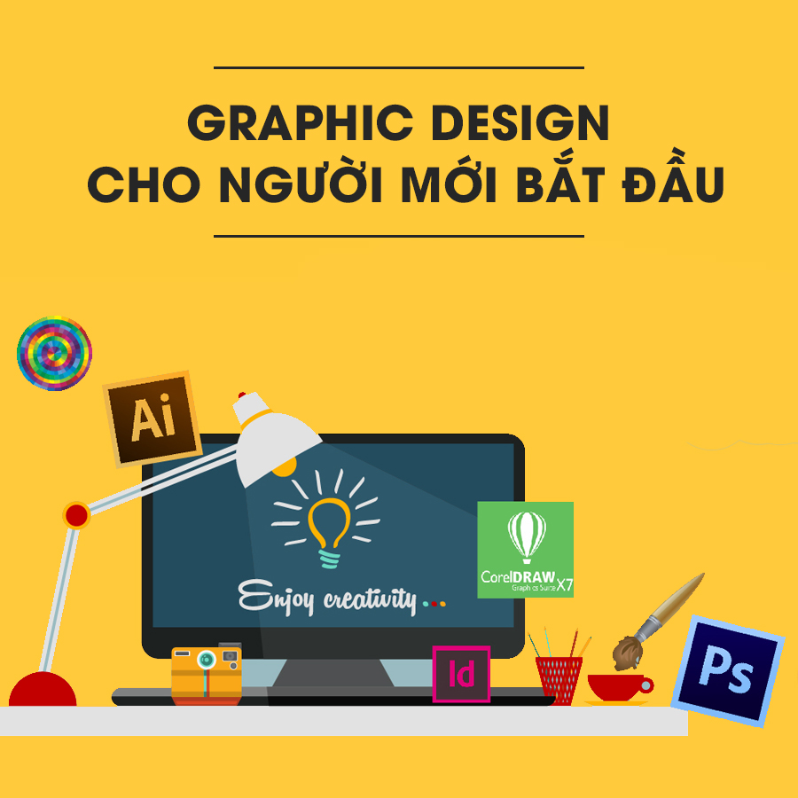Bộ 3 Khóa Học Graphic Design Cho Người Mới Bắt Đầu KYNA TK01