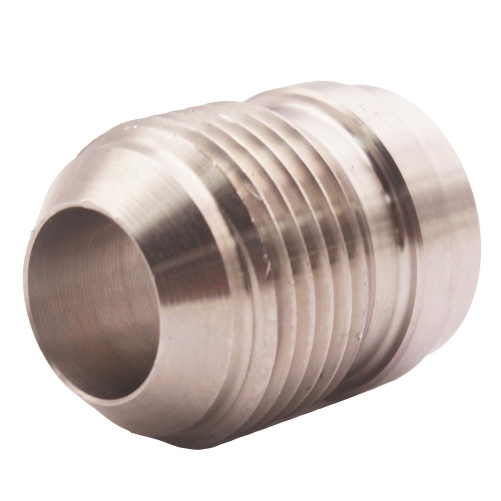 8AN Male Fuel Hose Weld On Fitting Bung Nitrous 304 Stainless Steel