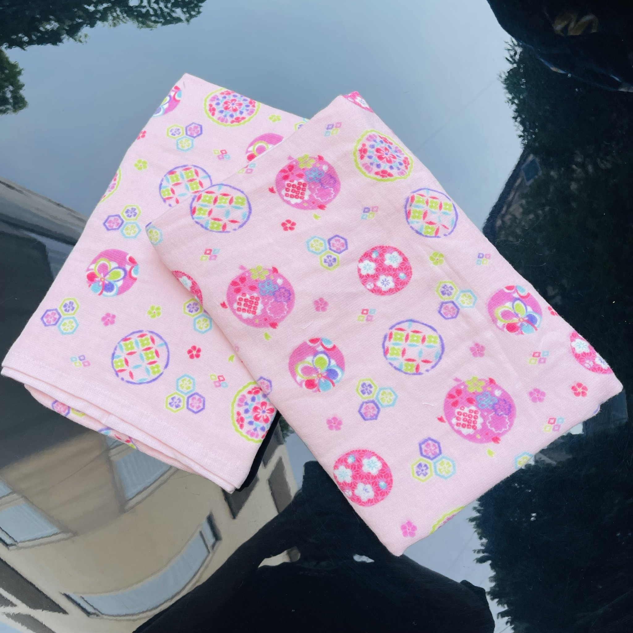 Khăn tắm trẻ em cỡ lớn MJ, chất liệu cotton cao cấp, Xuất Nhật