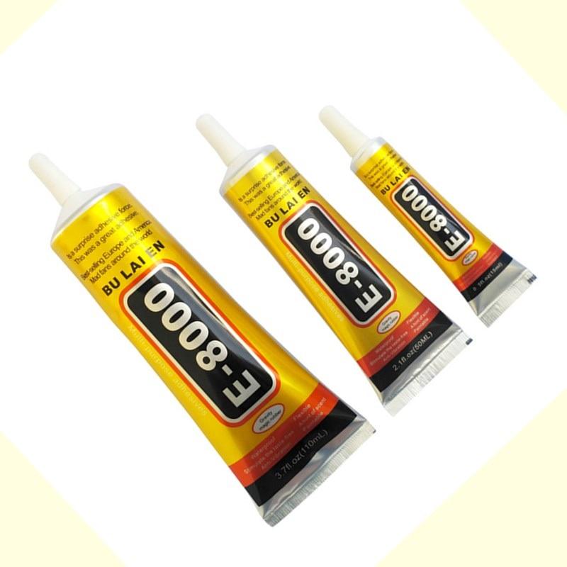 Keo E8000, Keo dán đa năng, dán Gốm sứ, thủy tinh, da, nhựa, sợi, kim loại, đá...(BULAIEN) Phụ kiện làm nail, điện thoại