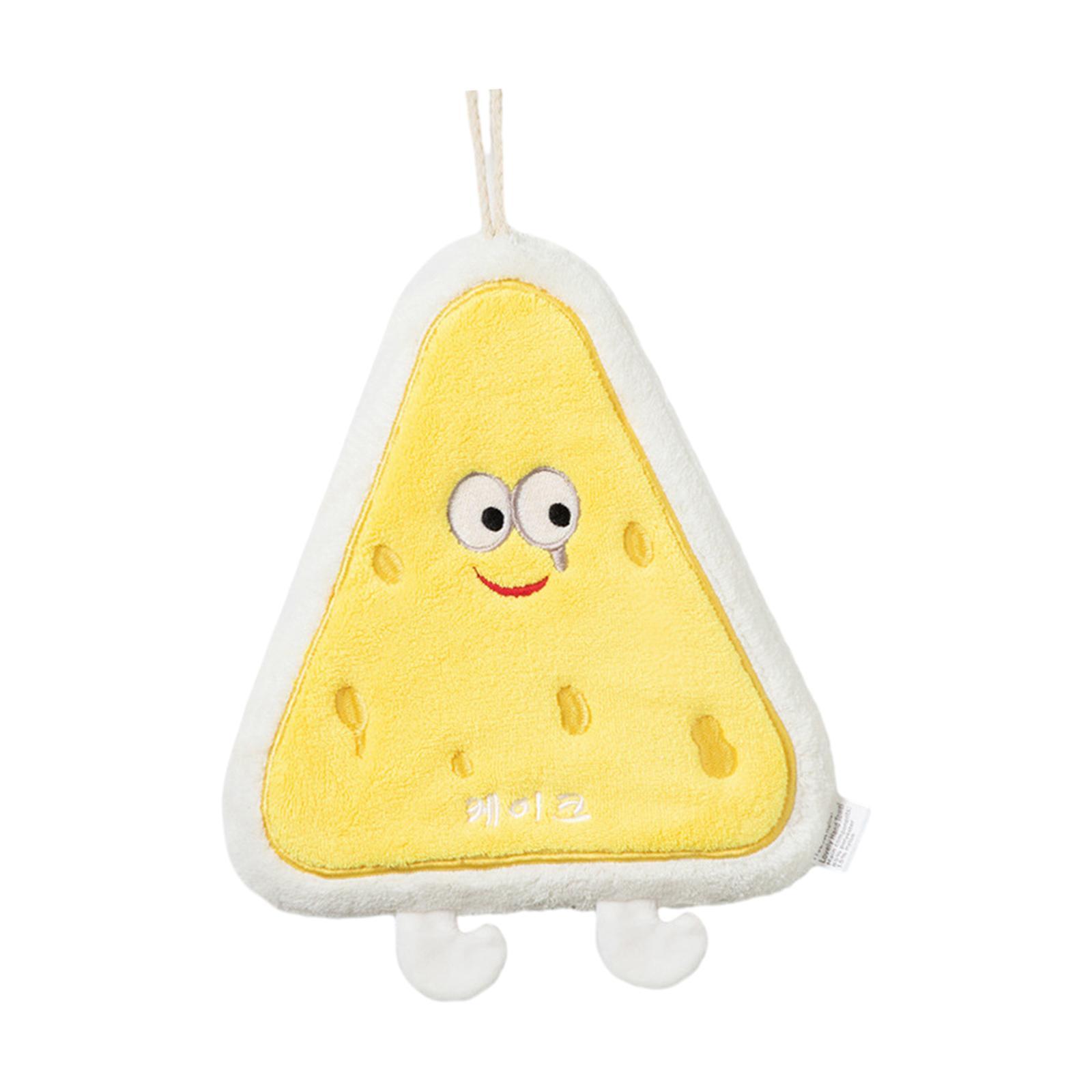 Coral Velvet Hand Towels with Hanging Loops Absorbent Extra Soft Dish Towels