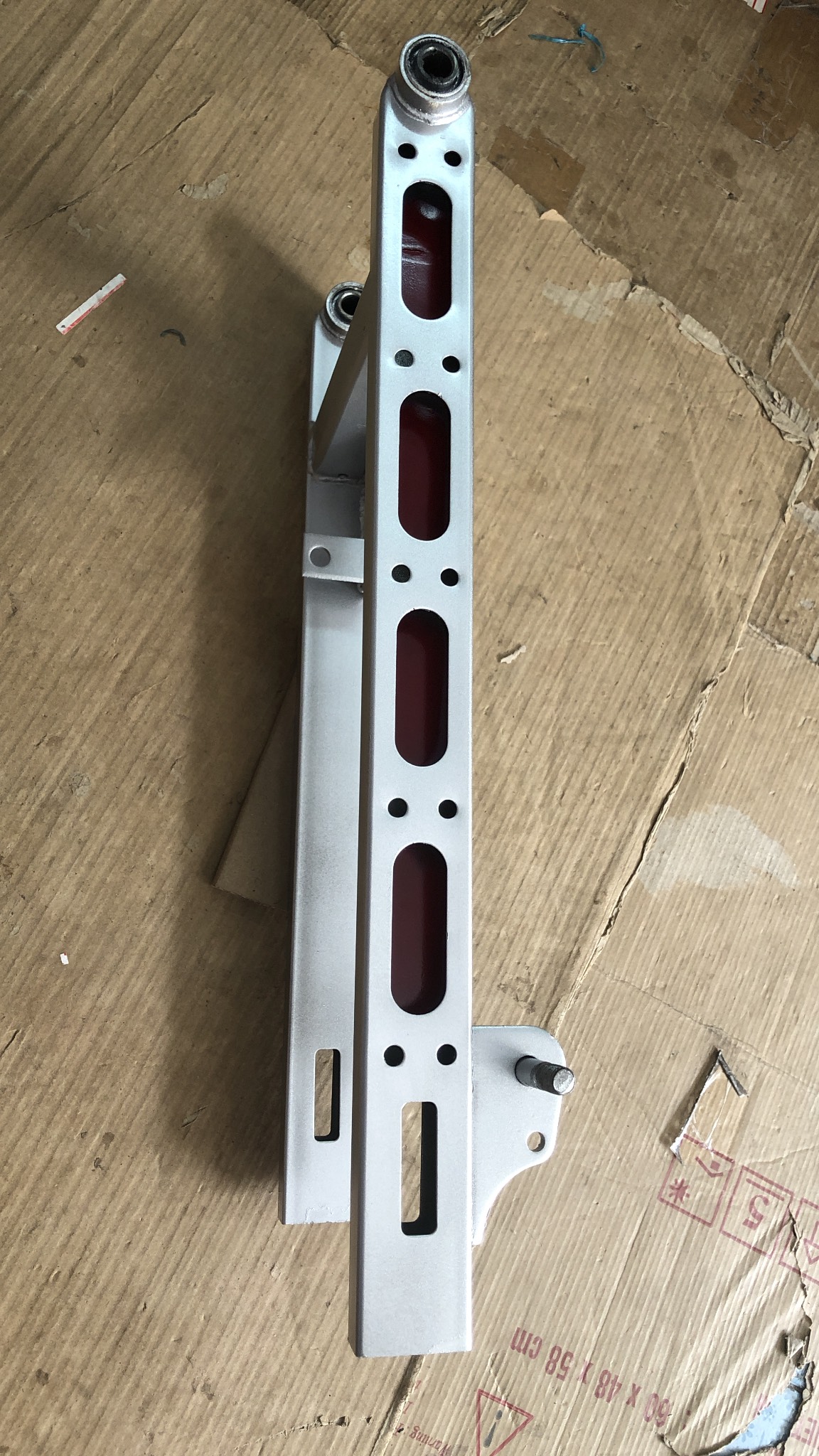 Gấp xe Wave nhỏ phay lổ dài 50cm có luôn tăng sên