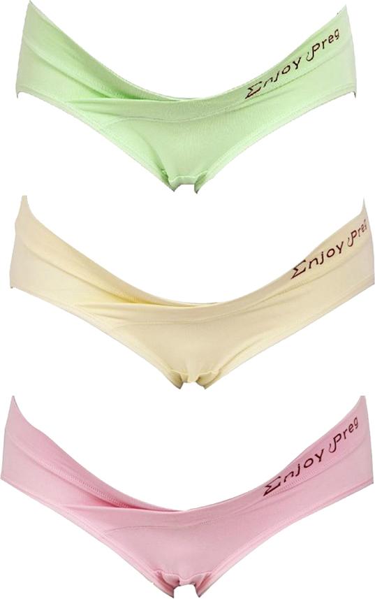 Bộ 3 Quần Lót Cho Bà Bầu Enjoy Preg QB05 QB04 QB02 (Nhiều Màu) (Size