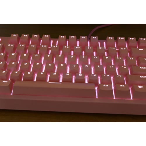 Bàn phím cơ E-Dra EK387 Pink Edition (Blue Switch) - Hàng chính hãng