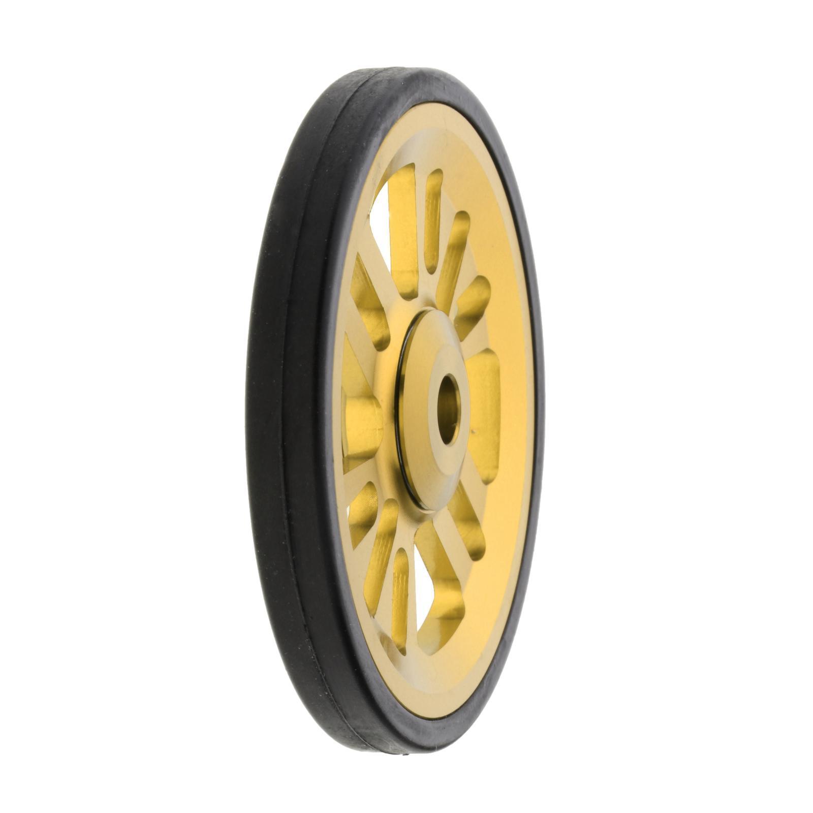 4x Folding bike Wheels 6cm for  Foldable  Transporting Pushing Walking Components Parts