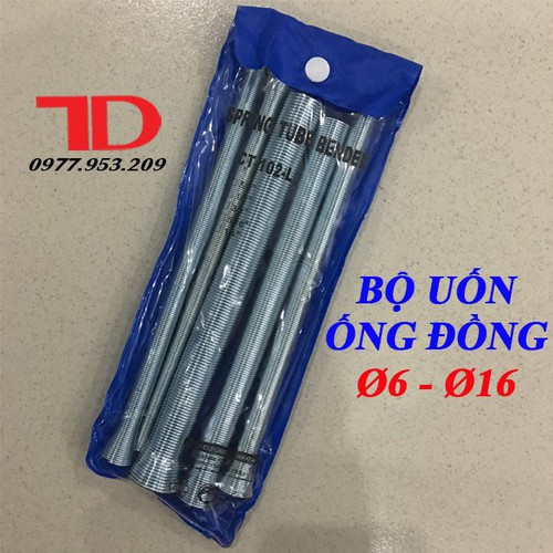 Bộ lò xo uốn ồng đồng phi 6 đến 16