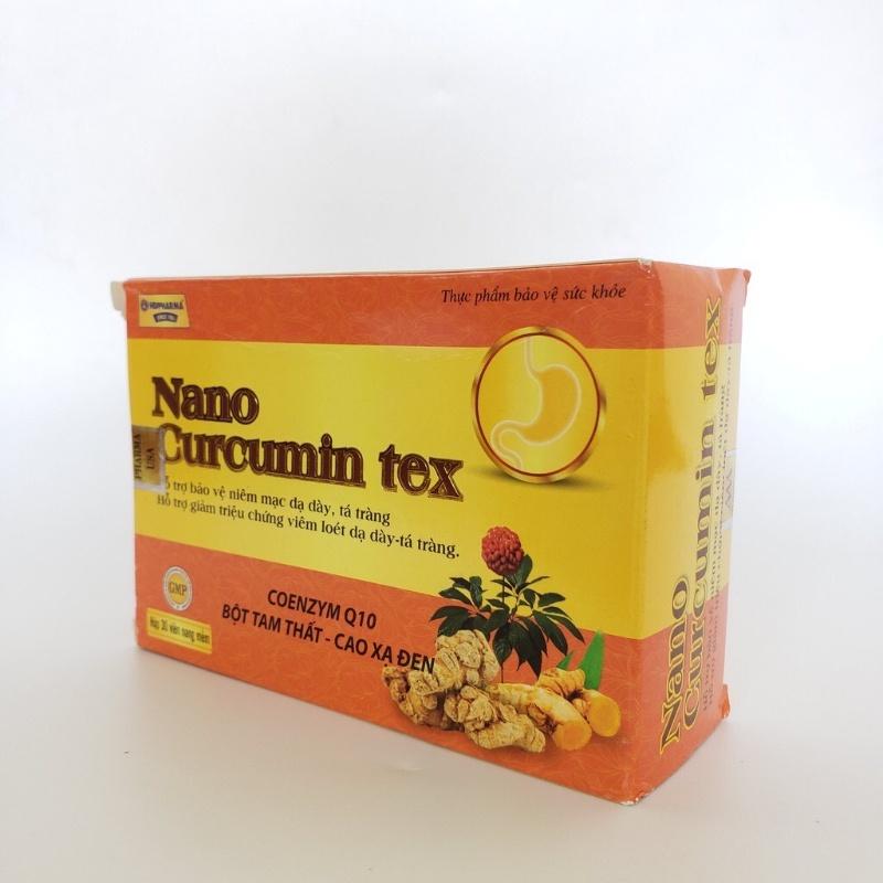 Viên uống nghệ bảo vệ dạ dày NANO CURCUMIN TEX - Rostex- Tủ Thuốc Bảo Châu
